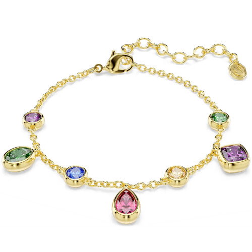 Luxoia - Swarovski Imber Armband Verschiedene Schliffe Mehrfarbig 18K goldbeschichtet - 5759809