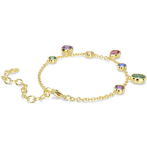 Luxoia - Swarovski Imber Armband Verschiedene Schliffe Mehrfarbig 18K goldbeschichtet - 5759809