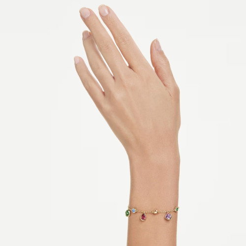 Luxoia - Swarovski Imber Armband Verschiedene Schliffe Mehrfarbig 18K goldbeschichtet - 5759809