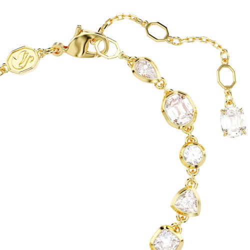 Luxoia - Swarovski Imber Tennis Armband Verschiedene Schliffe Weiss Goldlegierungsschicht - 5705471