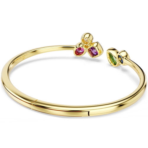 Luxoia - Swarovski Imber Armreif Verschiedene Schliffe Mehrfarbig 18K goldbeschichtet