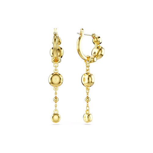 Luxoia - Swarovski Imber Drop Ohrhänger Rundschliff Weiss Metallmix - 5680097