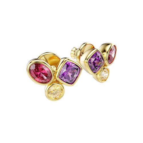 Luxoia - Swarovski Imber Ohrstecker Verschiedene Schliffe Mehrfarbig 18K goldbeschichtet - 5760019