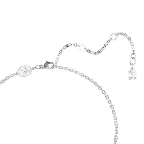 Luxoia - Swarovski Insigne Halskette Pavé Kreuz Weiss Rhodiniert - 5675577