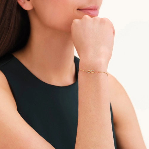 Luxoia - Rosefield Infinity Armband - JBING-J1313