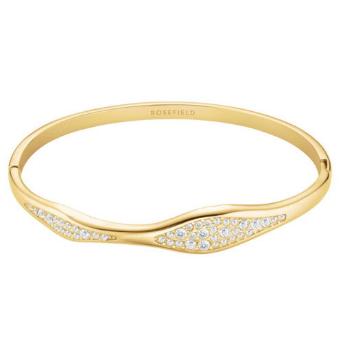 Luxoia - Rosefield Pave Wave Armreif - JBPWG-J1235