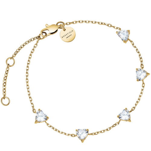 Luxoia - Rosefield Row of Hearts Armband - JBRHG-J1013