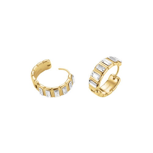 Luxoia - Rosefield Iconic Octagon Ohrringe - JEOHG-J1130