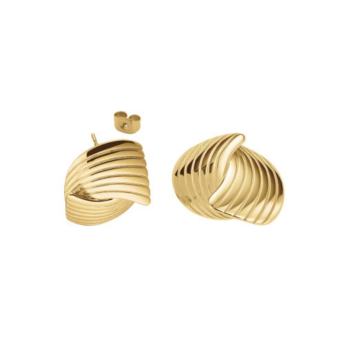 Luxoia - Rosefield Simple Knot Ohrstecker - JESKG-J1056