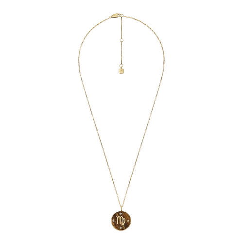 Luxoia - Fossil Zodiac Virgo Halskette - JF04843710