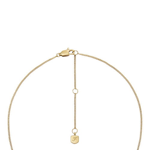 Luxoia - Fossil Zodiac Pisces Halskette - JF04848710