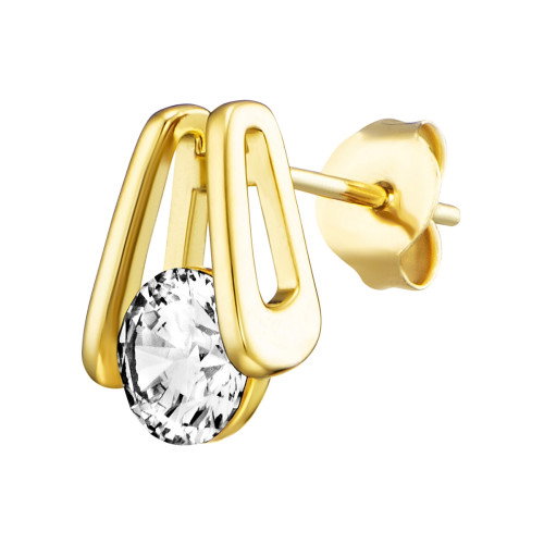 Luxoia - Julie Julsen Trapped Crystal Ohrstecker - JJER33646G