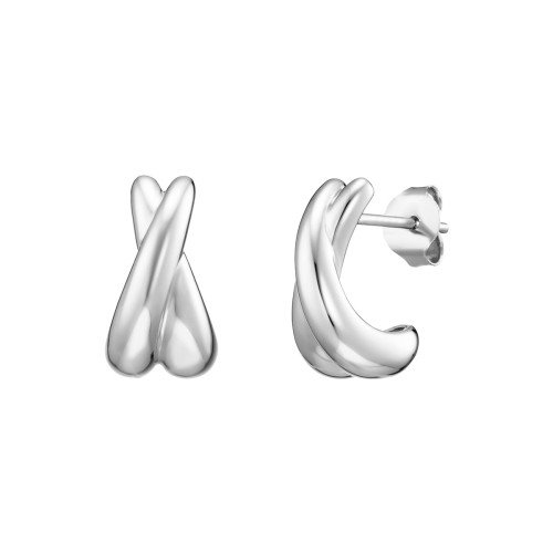 Luxoia - Julie Julsen Crossed Lines Ohrstecker - JJER33700S