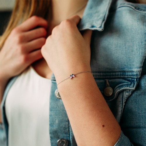 Luxoia - Julie Julsen Kids Armband Buttertly - JJKBR34457-2S