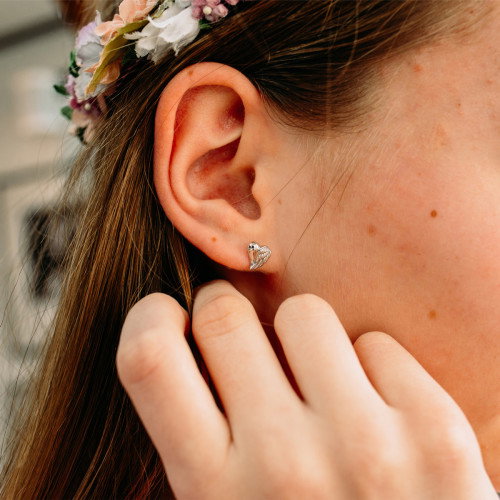 Luxoia - Julie Julsen Kids Ohrstecker Heartwing - JJKER34452-S