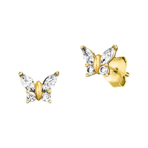 Luxoia - Julie Julsen Kids Ohrstecker Buttertly - JJKER34455-G