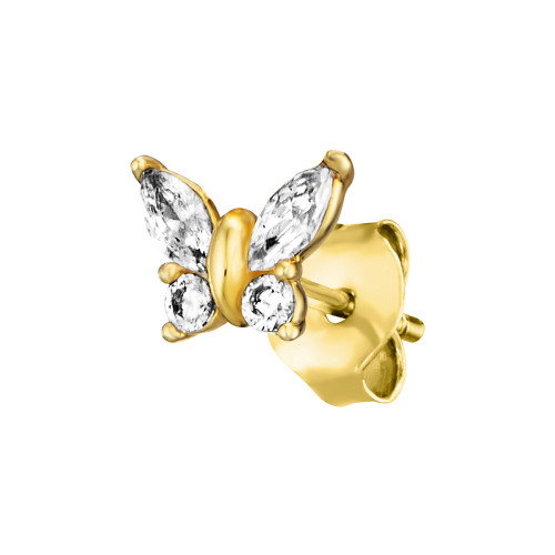 Luxoia - Julie Julsen Kids Ohrstecker Buttertly - JJKER34455-G