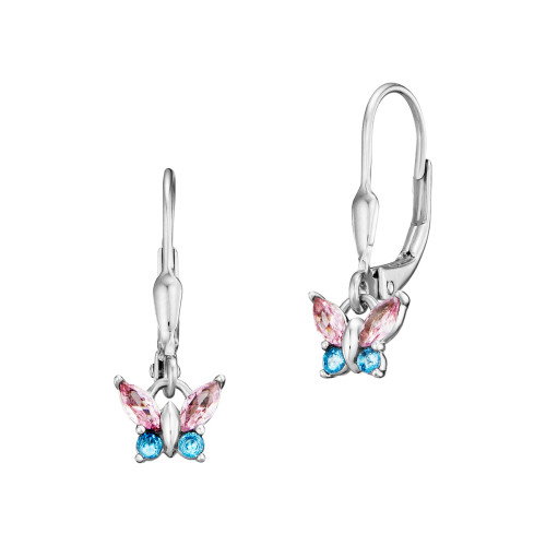Luxoia - Julie Julsen Kids Ohrhänger Buttertly - JJKER34456-2S