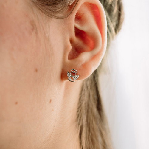 Luxoia - Julie Julsen Kids Ohrstecker Angel - JJKER34698-S