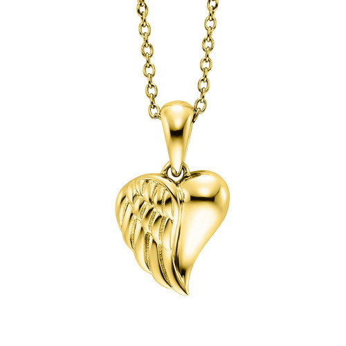 Luxoia - Julie Julsen Kids Halskette mit Anhänger Heartwing - JJKNE34450-G