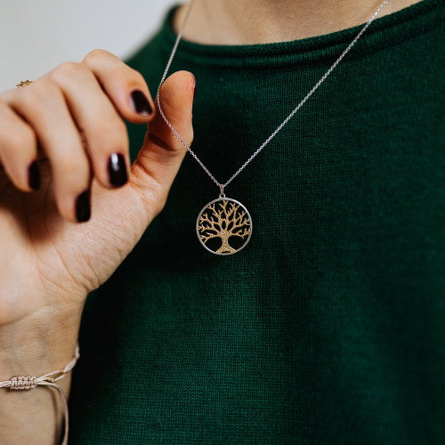 Luxoia - Julie Julsen Lebensbaum Halskette - JJNE01252.13
