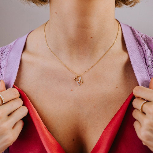 Luxoia - Julie Julsen Herzen Halskette - JJNE01303.31