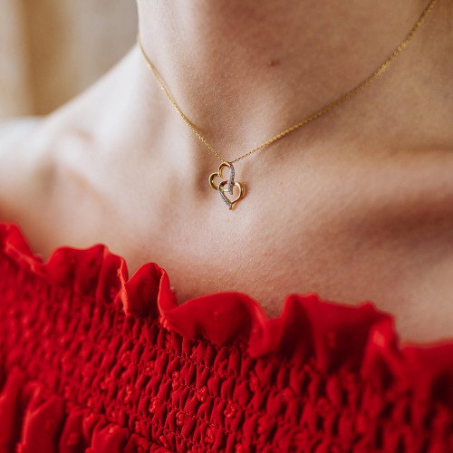 Luxoia - Julie Julsen Herzen Halskette - JJNE01303.31