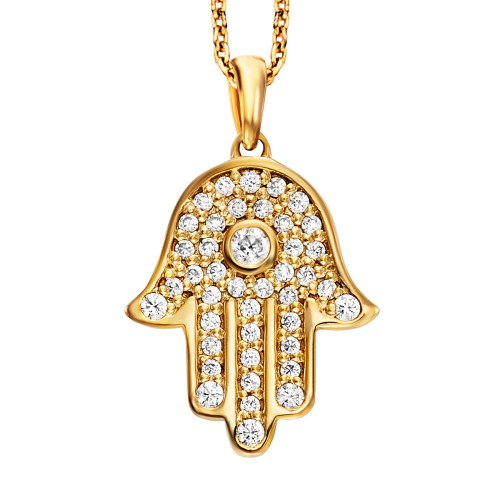 Luxoia - Julie Julsen Halskette mit Anhänger Fatimas Hand - JJNE01434.3