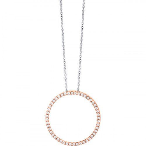 Luxoia - Julie Julsen Geometrics Kreis Halskette - JJNE0695.2