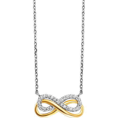 Luxoia - Julie Julsen Halskette mit Anhänger Infinity - JJNE31456.3.SG