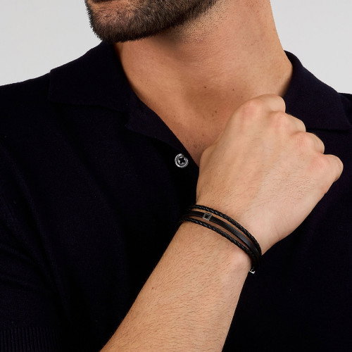 Luxoia - Maserati Leather Armband - JM525AVE32