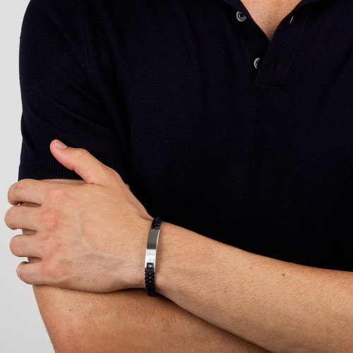 Luxoia - Maserati Leather Armband - JM525AVE34