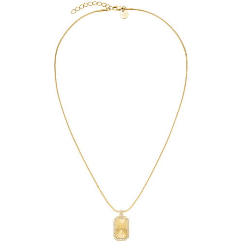 Luxoia - Rosefield Clover Amulet Halskette - JNCAG-J1272