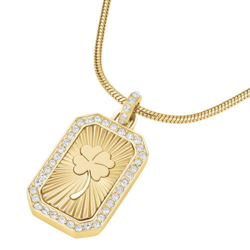 Luxoia - Rosefield Clover Amulet Halskette - JNCAG-J1272