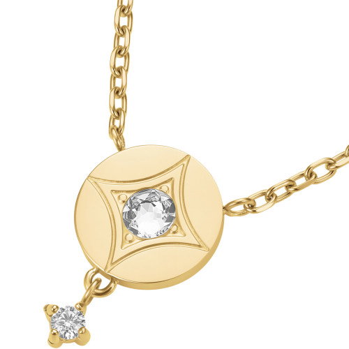 Luxoia - Rosefield Diamond Star Halskette - JNDCG-J1356