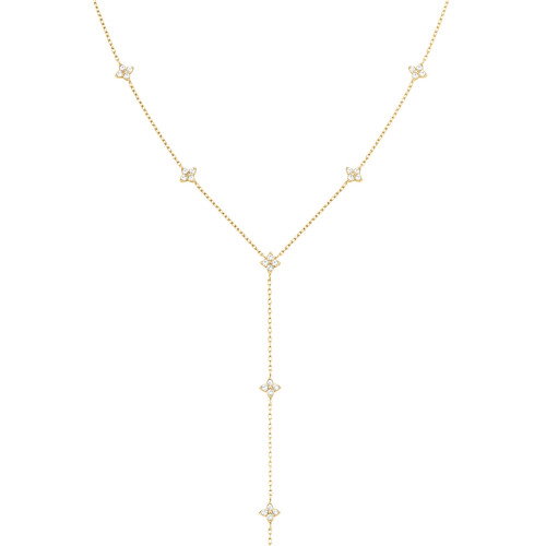 Luxoia - Rosefield Diamond Star Halskette - JNDLG-J1357