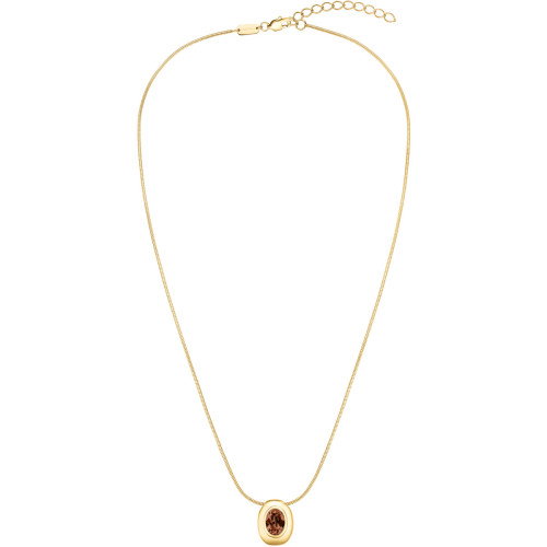 Luxoia - Rosefield Molten Brown Halskette - JNMBG-J1374