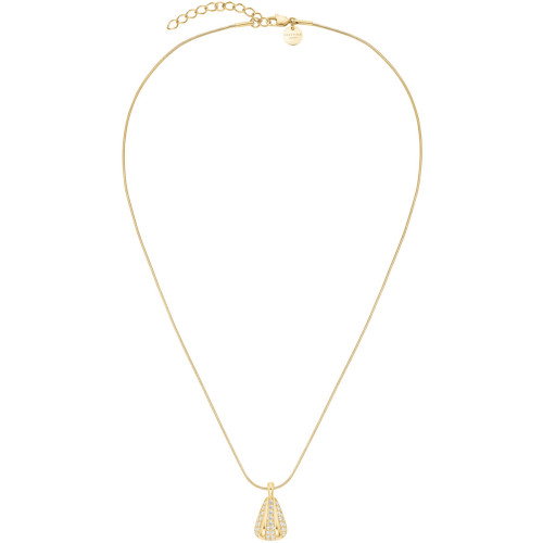 Luxoia - Rosefield Pave Striped Halskette - JNPSG-J1231