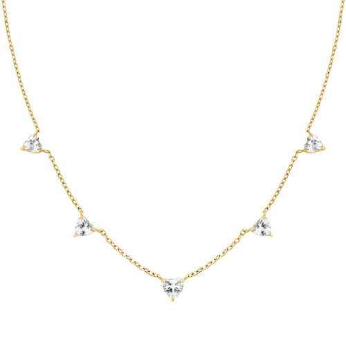 Luxoia - Rosefield Row of Hearts Halskette - JNRHG-J1005