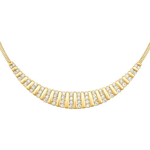 Luxoia - Rosefield Striped Crystals Halskette - JNSSG-J1286