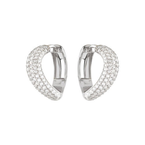 Luxoia - Guess Double Wave Ohrringe - JSBE05076JWRHT-U