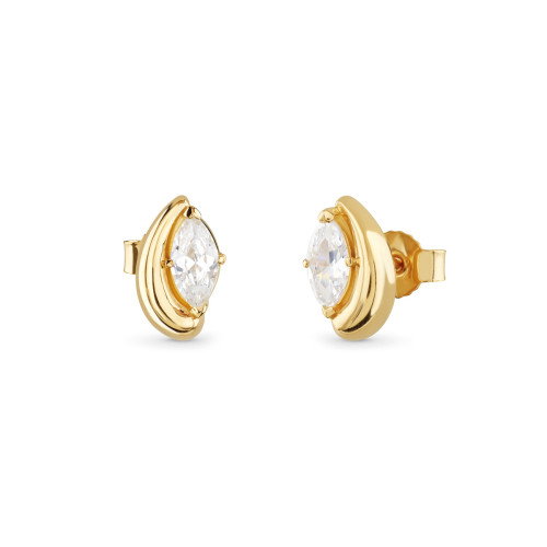 Luxoia - Guess Double Wave Ohrstecker - JSBE05102JWYGT-U