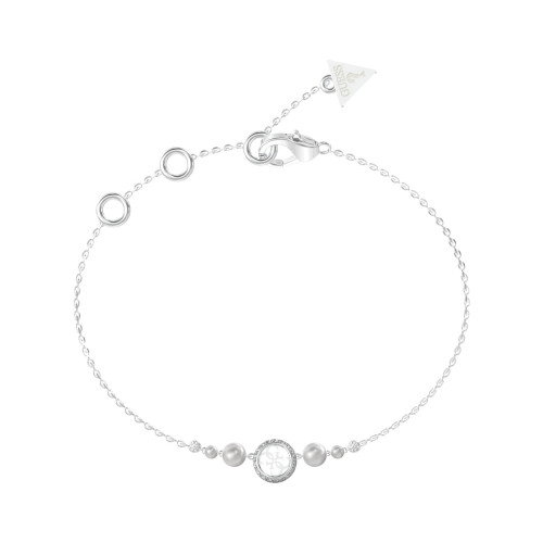 Luxoia - Guess Tiny Pearly Armband - JUBB05516JWRHS