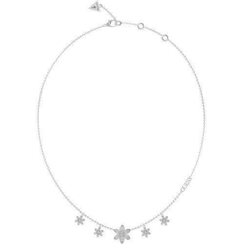 Luxoia - Guess White Lotus Halskette - JUBN04143JWRHT-U