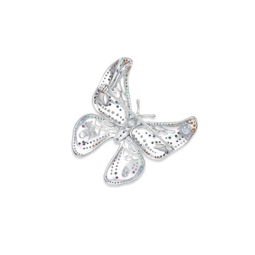 Luxoia - Seinerzeit Kalypso Schmetterling Anhänger/Brosche - SZA-3990-394