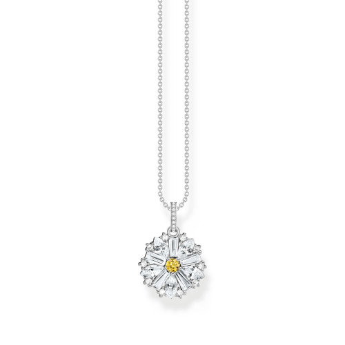 Luxoia - Thomas Sabo Halskette mit Anhänger Blume Lovely Daisy Silber - KE2086-051-4-L45V