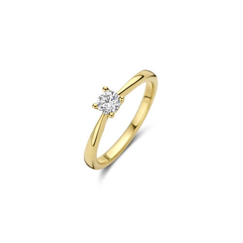 Luxoia - Blush Lab Diamonds Ring 14k Gelbgold - LG1002Y