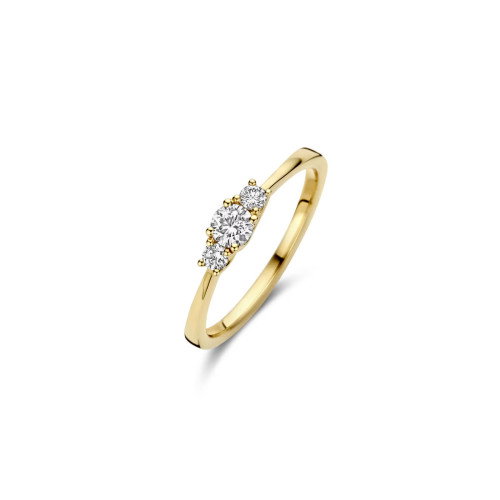 Luxoia - Blush Lab Diamonds Ring 14k Gelbgold - LG1007Y