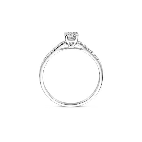 Luxoia - Blush Lab Diamonds Ring 14k Weissgold - LG1018W