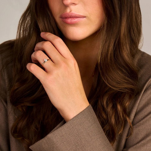 Luxoia - Blush Lab Diamonds Ring 14k Gelbgold - LG1020Y